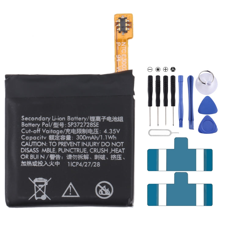 For Samsung Gear Live SM-R382 300mAh EB-BR382ABE Battery Replacement, For SONY Smart Watch 3, For HUAMI AMAZFIT GTS 2 / GTS 2 Mini, For Amazfit GTR 2 / 2E, For Huawei GT2 Pro, For Huawei GS PRO, For Samsung Galaxy Buds Pro                              ...