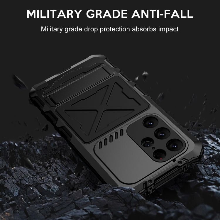 R-JUST Waterproof Dustproof Shockproof Phone Case, For Samsung Galaxy S23 Ultra 5G