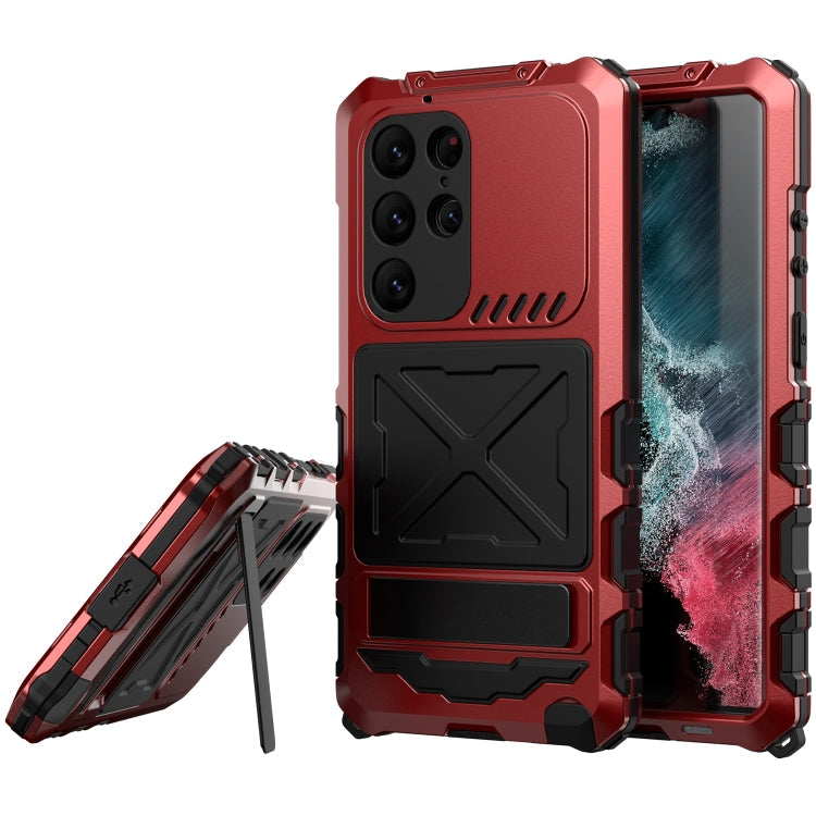 R-JUST Waterproof Dustproof Shockproof Phone Case, For Samsung Galaxy S23 Ultra 5G