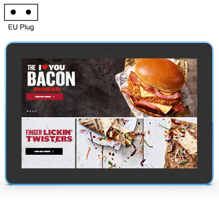 WA1052T 10.1 inch HD IPS Display Advertising Machine Android 8.1 RK3288 2GB+16GB, Plug Type:EU Plug, EU Plug, US Plug, UK Plug, AU Plug