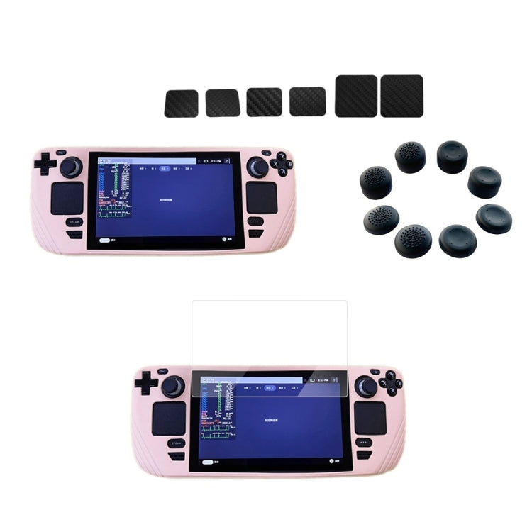 Shockproof Silicone Game Console Protective Case, Protective Case Pink