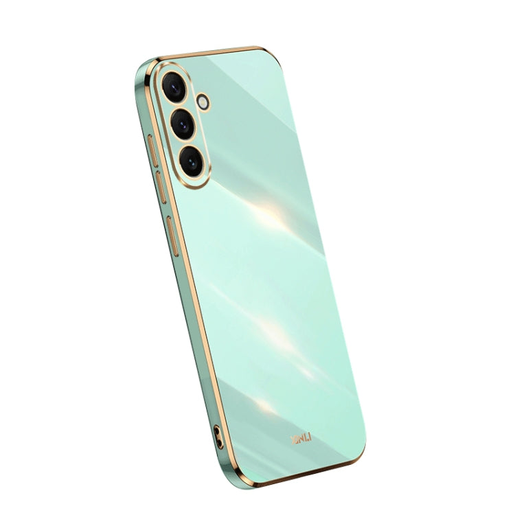 XINLI Straight Edge 6D Electroplate TPU Phone Case, For OPPO Reno9 5G, For Samsung Galaxy A54 5G, For vivo X90 Pro+