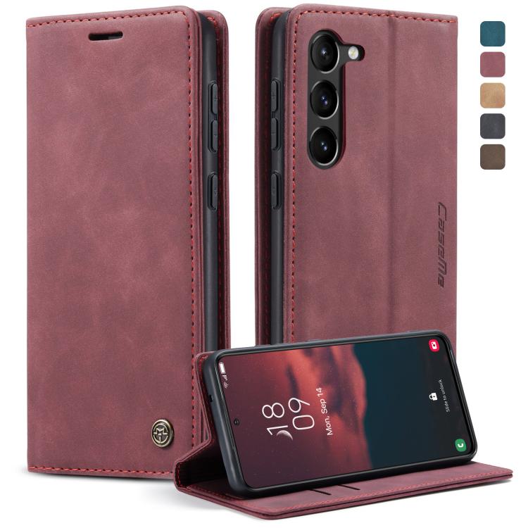 CaseMe 013 Multifunctional Horizontal Flip Leather Phone Case, For Samsung Galaxy S23 5G, For Samsung Galaxy S23+ 5G, For Samsung Galaxy S23 Ultra 5G