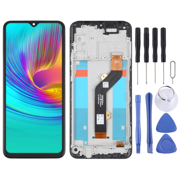 OEM LCD Screen For infinix Hot 10 Play/Smart 5 India Digitizer Full Assembly with Frame, For infinix Note 8 X692, For infinix Hot 9 Play X680, For infinix Hot 10 X682B X682C, For infinix Hot 10T X689C, For Tecno Spark 7T, For Tecno Spark 7P            ...
