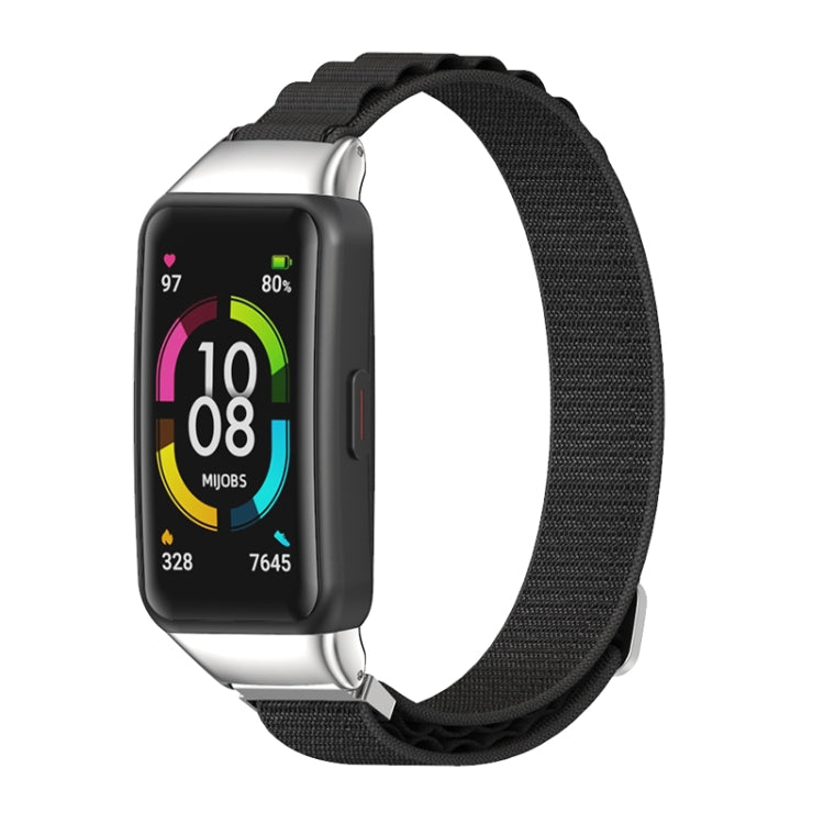 MIJOBS Nylon Breathable Watch Band, For Huawei Band 7 / 7 NFC