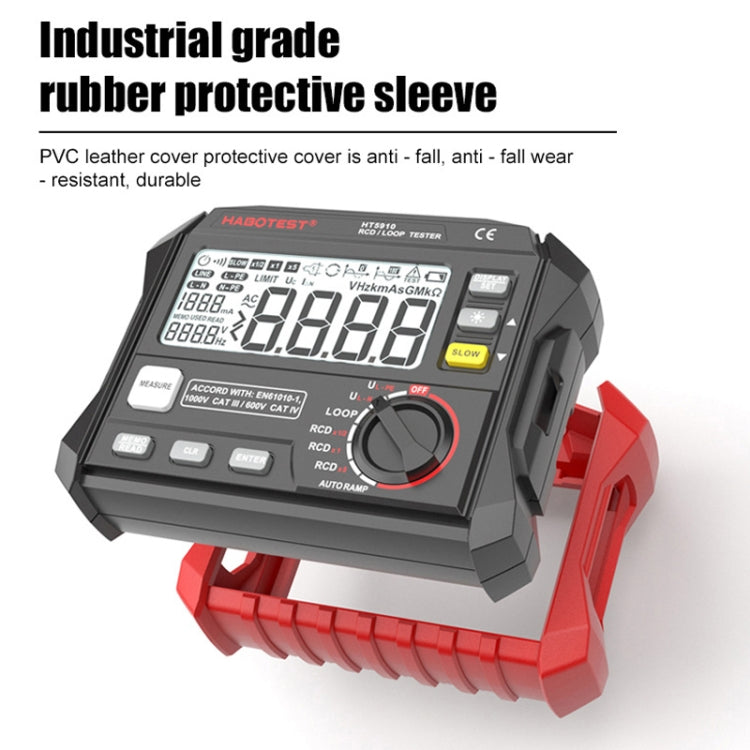 HABOTEST HT5910 Leakage Switch & Loop Resistance Tester, HT5910