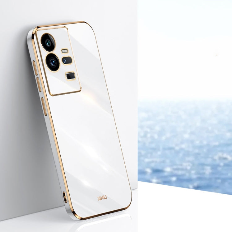 XINLI Straight Edge 6D Electroplate TPU Phone Case, For vivo iQOO 11 Pro 5G, For Xiaomi Redmi 12C 4G, For Xiaomi Redmi Note 12 Pro Speed