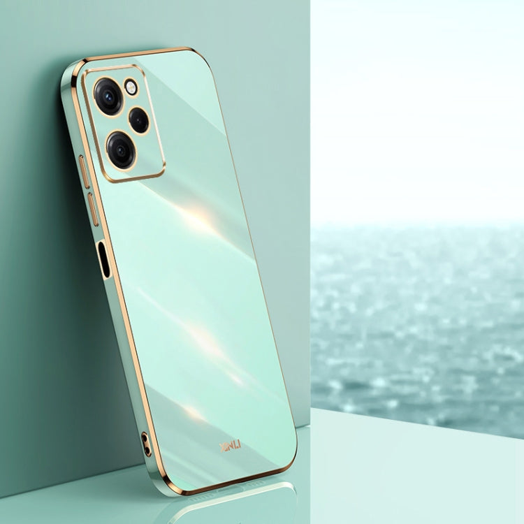 XINLI Straight Edge 6D Electroplate TPU Phone Case, For vivo iQOO 11 Pro 5G, For Xiaomi Redmi 12C 4G, For Xiaomi Redmi Note 12 Pro Speed