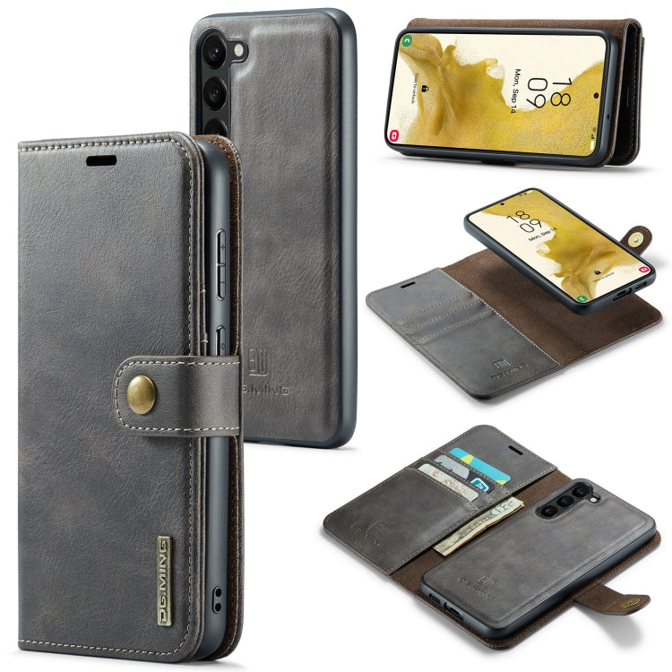 DG.MING Crazy Horse Texture Detachable Magnetic Leather Case, For iPhone 12/12 Pro, For iPhone 12 Pro Max, For Samsung Galaxy S23 5G, For Samsung Galaxy S23+ 5G