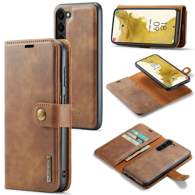 DG.MING Crazy Horse Texture Detachable Magnetic Leather Case, For iPhone 12/12 Pro, For iPhone 12 Pro Max, For Samsung Galaxy S23 5G, For Samsung Galaxy S23+ 5G