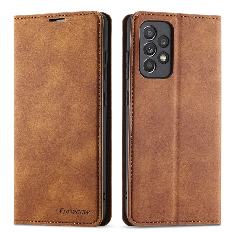 Forwenw Dream Series Oil Edge Strong Magnetism Leather Phone Case, For Samsung Galaxy S23 Ultra 5G, For Samsung Galaxy A14 5G, For Samsung Galaxy A54 5G, For iPhone 14, For iPhone 14 Plus, For iPhone 14 Pro
