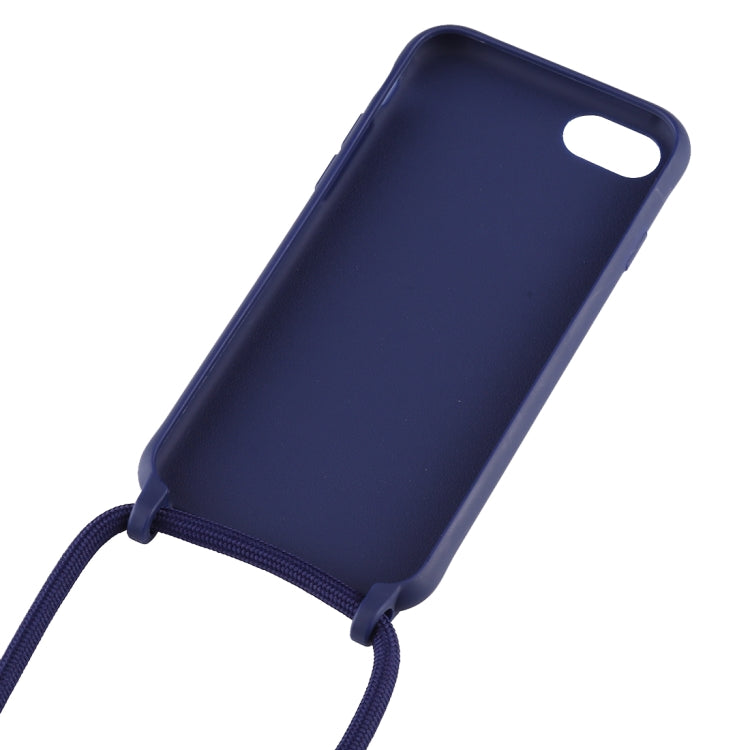Candy Color TPU Protective Case with Lanyard, For iPhone 6s / 6, For iPhone 6s Plus / 6 Plus, For iPhone 8 / 7