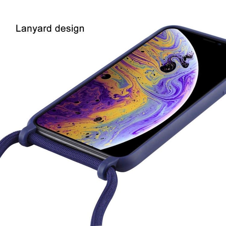 Candy Color TPU Protective Case with Lanyard, For iPhone XS / X, For iPhone XS Max, For iPhone XR