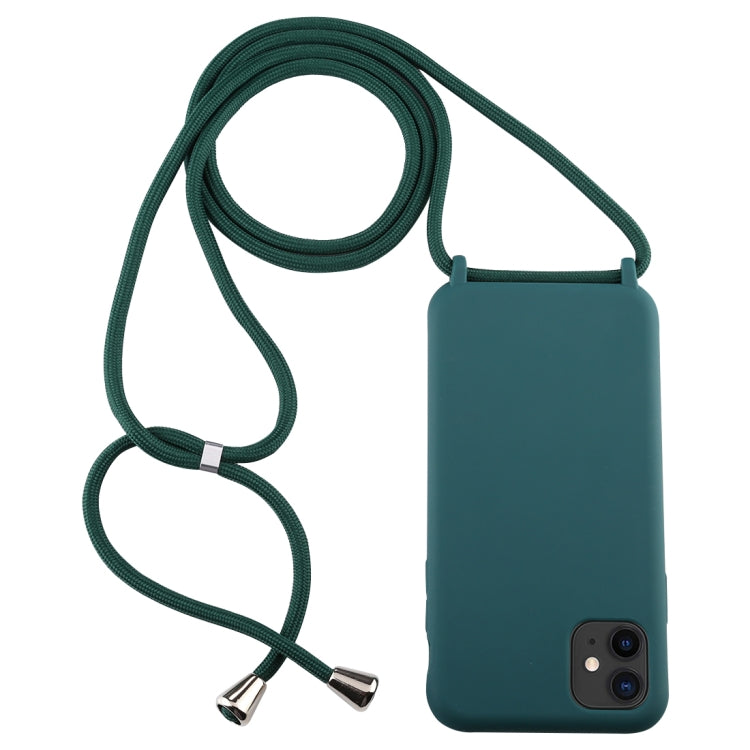 Candy Color TPU Protective Case with Lanyard, For iPhone 11, For iPhone 11 Pro, For iPhone 11 Pro Max