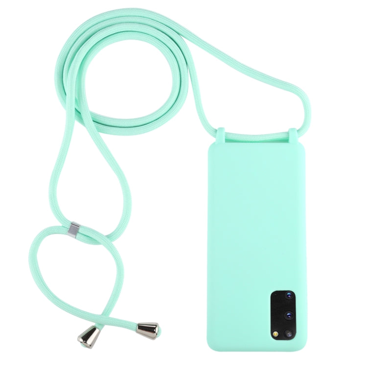 Candy Color TPU Protective Case with Lanyard, For Galaxy S20, For Galaxy S20+, For Galaxy S20 Ultra