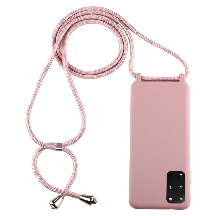 Candy Color TPU Protective Case with Lanyard, For Galaxy S20, For Galaxy S20+, For Galaxy S20 Ultra