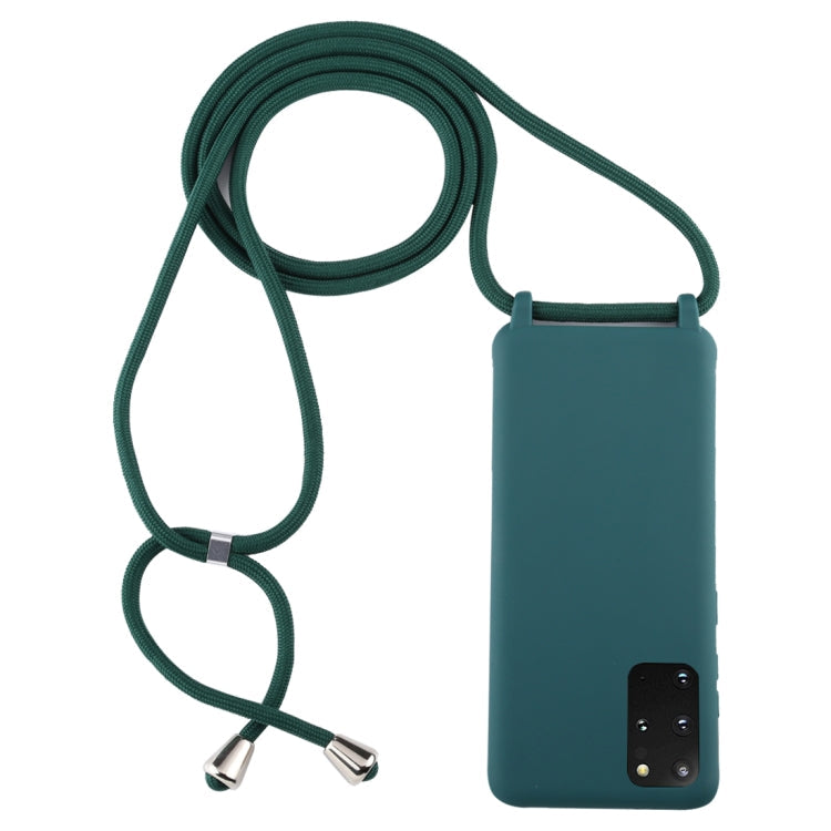 Candy Color TPU Protective Case with Lanyard, For Galaxy S20, For Galaxy S20+, For Galaxy S20 Ultra