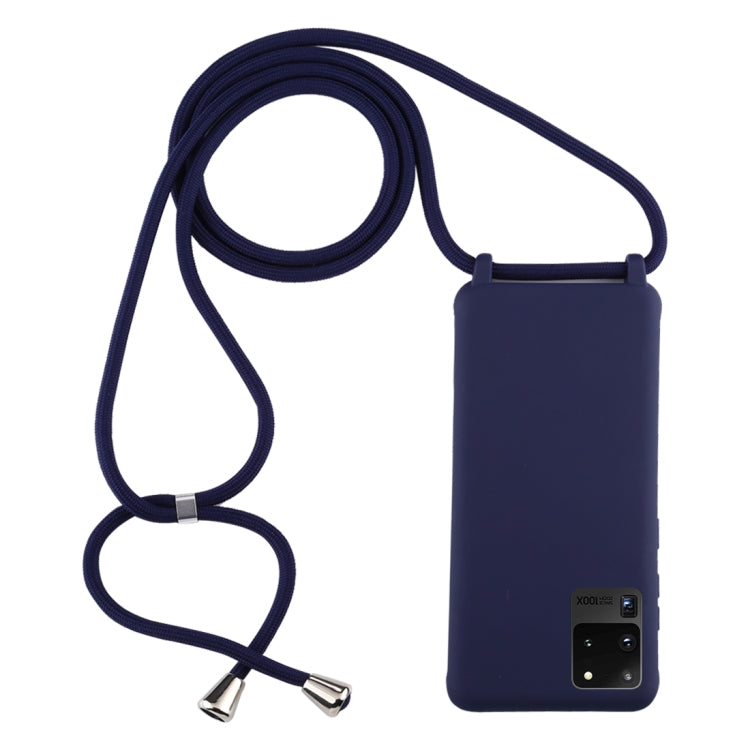 Candy Color TPU Protective Case with Lanyard, For Galaxy S20, For Galaxy S20+, For Galaxy S20 Ultra