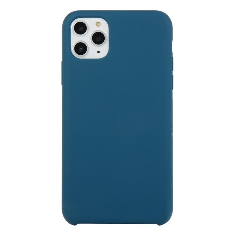 For iPhone 11 Solid Color Solid Silicone  Shockproof Case (Hibiscus Pink), For iPhone 11