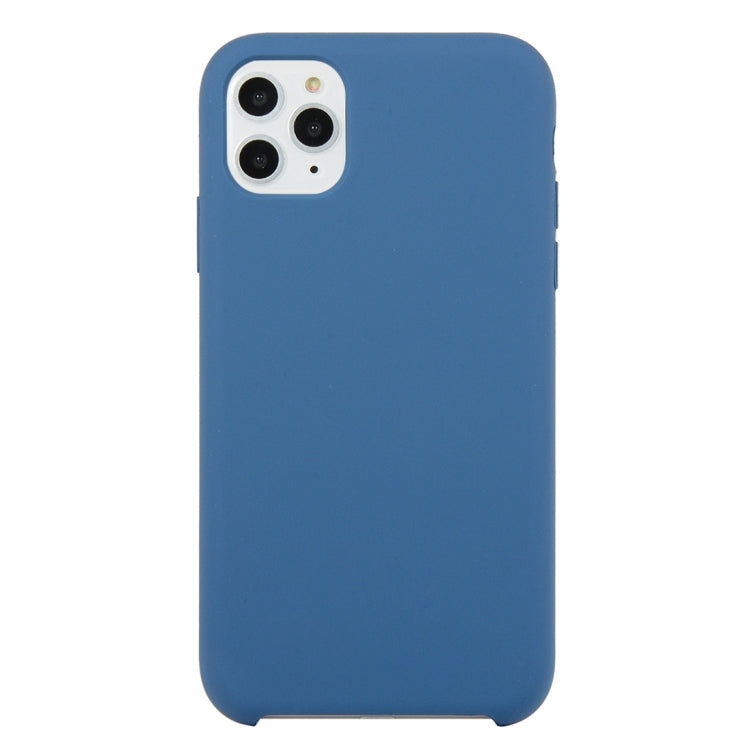 For iPhone 11 Solid Color Solid Silicone  Shockproof Case (Hibiscus Pink), For iPhone 11