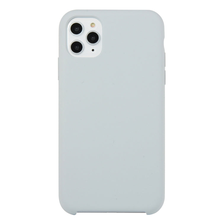 For iPhone 11 Solid Color Solid Silicone  Shockproof Case (Hibiscus Pink), For iPhone 11