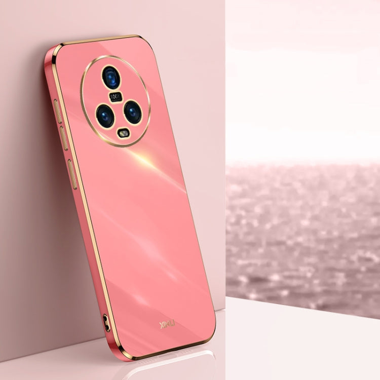 XINLI Straight Edge 6D Electroplate TPU Phone Case, For Honor Magic5 5G, For Honor Magic5 Pro 5G, For Honor X7a 2023