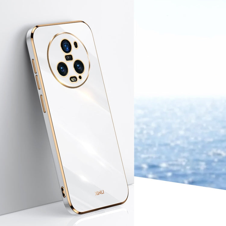 XINLI Straight Edge 6D Electroplate TPU Phone Case, For Honor Magic5 5G, For Honor Magic5 Pro 5G, For Honor X7a 2023