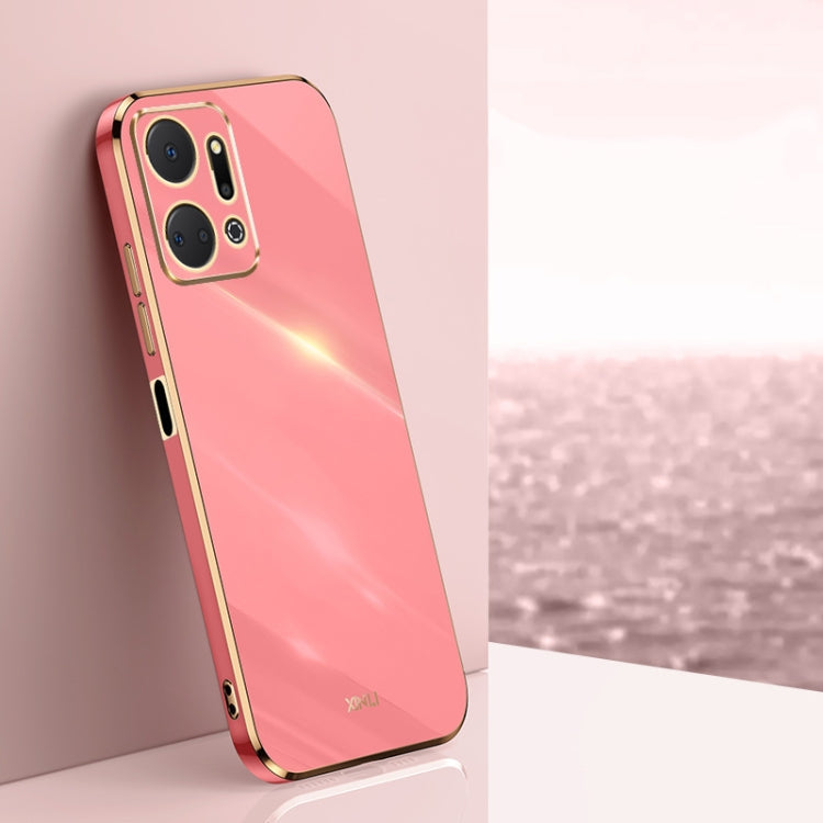 XINLI Straight Edge 6D Electroplate TPU Phone Case, For Honor Magic5 5G, For Honor Magic5 Pro 5G, For Honor X7a 2023