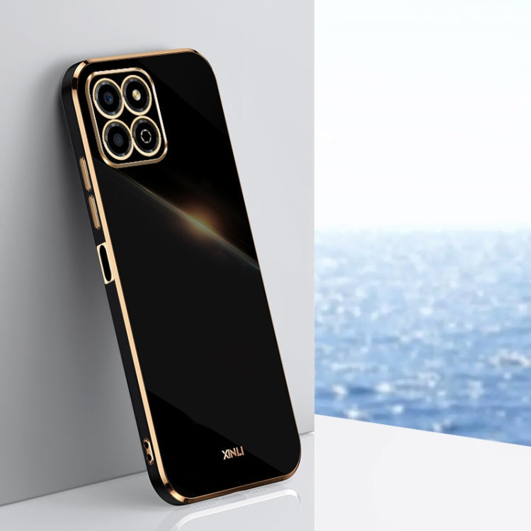 XINLI Straight Edge 6D Electroplate TPU Phone Case, For Honor X8a 2023, For Honor X9a 5G, For Huawei nova Y61