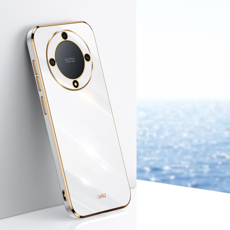XINLI Straight Edge 6D Electroplate TPU Phone Case, For Honor X8a 2023, For Honor X9a 5G, For Huawei nova Y61