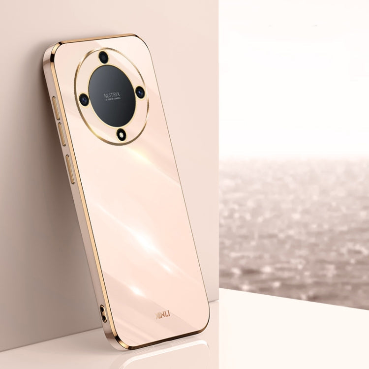 XINLI Straight Edge 6D Electroplate TPU Phone Case, For Honor X8a 2023, For Honor X9a 5G, For Huawei nova Y61