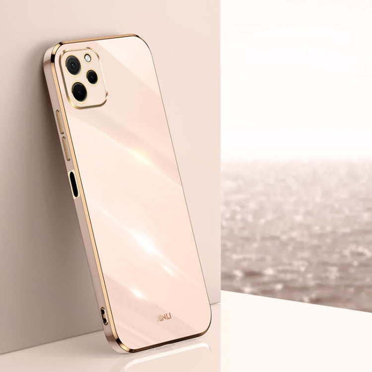 XINLI Straight Edge 6D Electroplate TPU Phone Case, For Honor X8a 2023, For Honor X9a 5G, For Huawei nova Y61