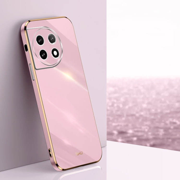 XINLI Straight Edge 6D Electroplate TPU Phone Case, For OnePlus 11, For OnePlus Ace 2, For Realme GT Neo 5