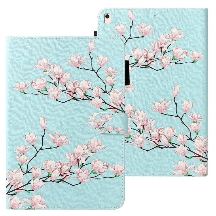 Cross Texture Painted Horizontal  Leather Case with Sleep / Wake-up Function & Card Slot & Holder & Wallet, For iPad 10.2, For iPad Air, For iPad Air 2, For iPad 9.7 inch (2017), For iPad 9.7 (2018), For iPad Pro 9.7