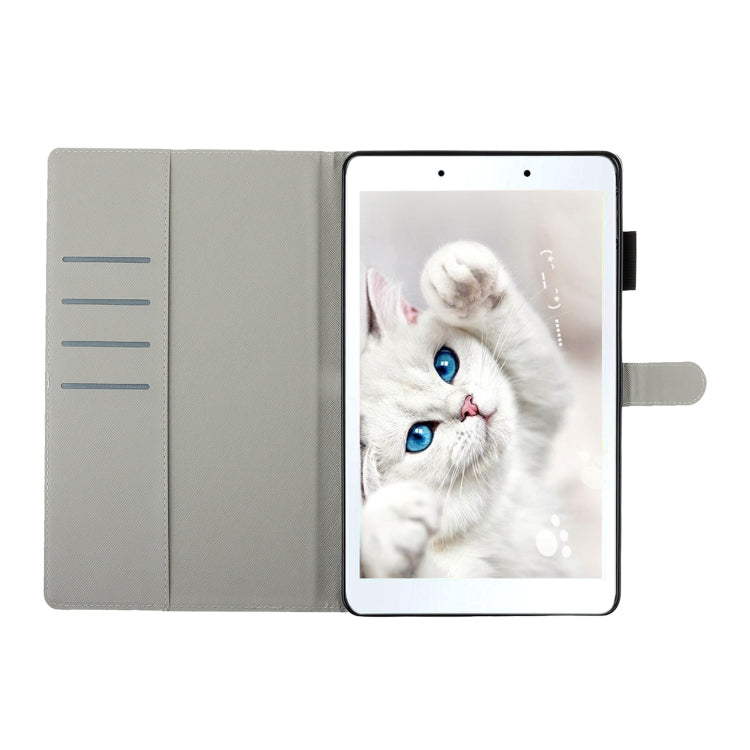 Cross Texture Painted Horizontal  Leather Case with Sleep / Wake-up Function & Card Slot & Holder & Wallet, For Galaxy Tab A 8.0 (2019) T290, For Galaxy Tab A 10.1 (2019) T510, For Galaxy Tab S5e T720, For iPad Air, For iPad 10.2                       ...