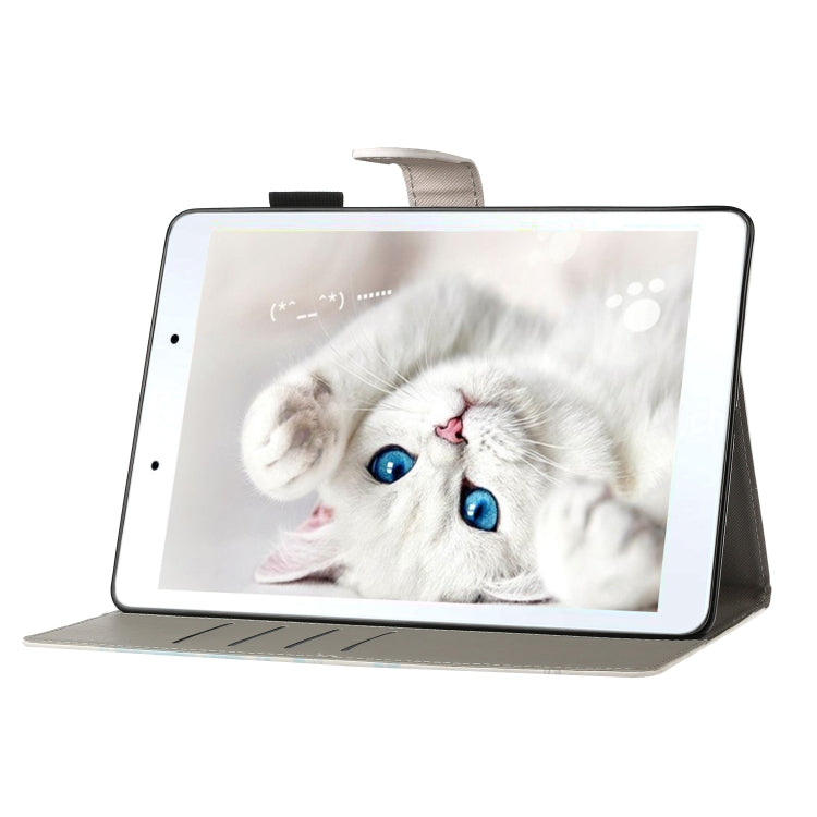 Cross Texture Painted Horizontal  Leather Case with Sleep / Wake-up Function & Card Slot & Holder & Wallet, For Galaxy Tab A 8.0 (2019) T290, For Galaxy Tab A 10.1 (2019) T510, For Galaxy Tab S5e T720, For iPad Air, For iPad 10.2                       ...