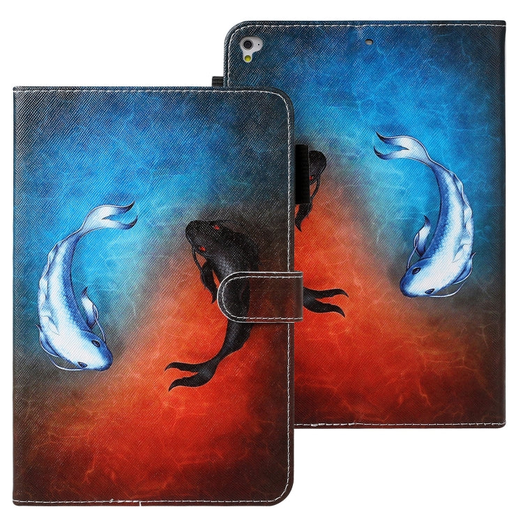 Cross Texture Painted Horizontal  Leather Case with Sleep / Wake-up Function & Card Slot & Holder & Wallet, For Galaxy Tab A 8.0 (2019) T290, For Galaxy Tab A 10.1 (2019) T510, For Galaxy Tab S5e T720, For iPad Air, For iPad 10.2                       ...