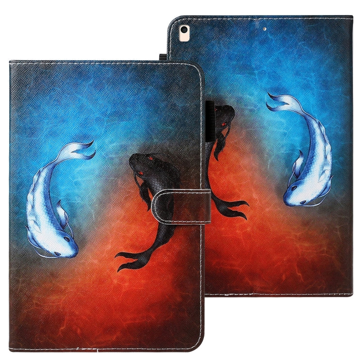 Cross Texture Painted Horizontal  Leather Case with Sleep / Wake-up Function & Card Slot & Holder & Wallet, For Galaxy Tab A 8.0 (2019) T290, For Galaxy Tab A 10.1 (2019) T510, For Galaxy Tab S5e T720, For iPad Air, For iPad 10.2                       ...