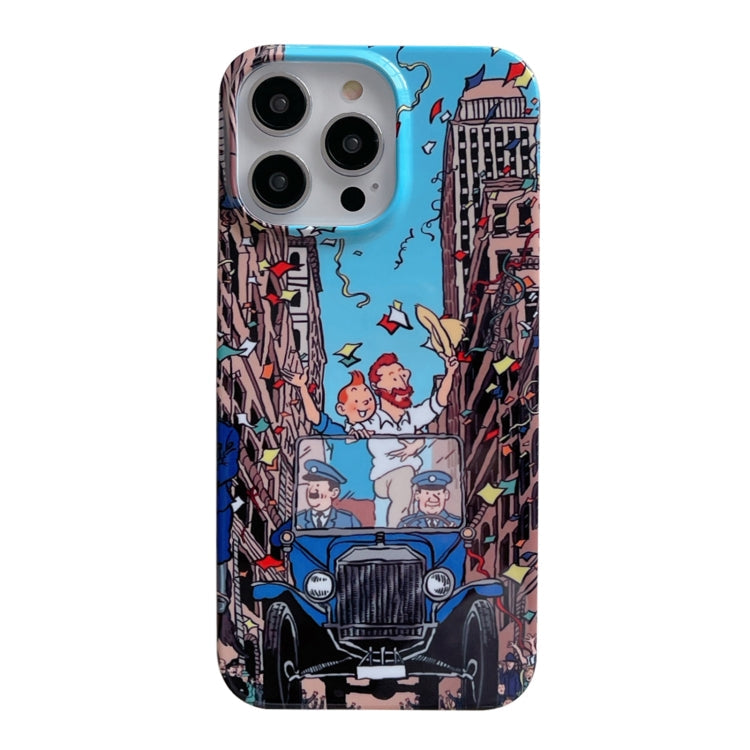 Oil Painting Glossy PC Phone Case, For iPhone 14, For iPhone 14 Plus, For iPhone 14 Pro, For iPhone 14 Pro Max, For iPhone 13, For iPhone 13 Pro