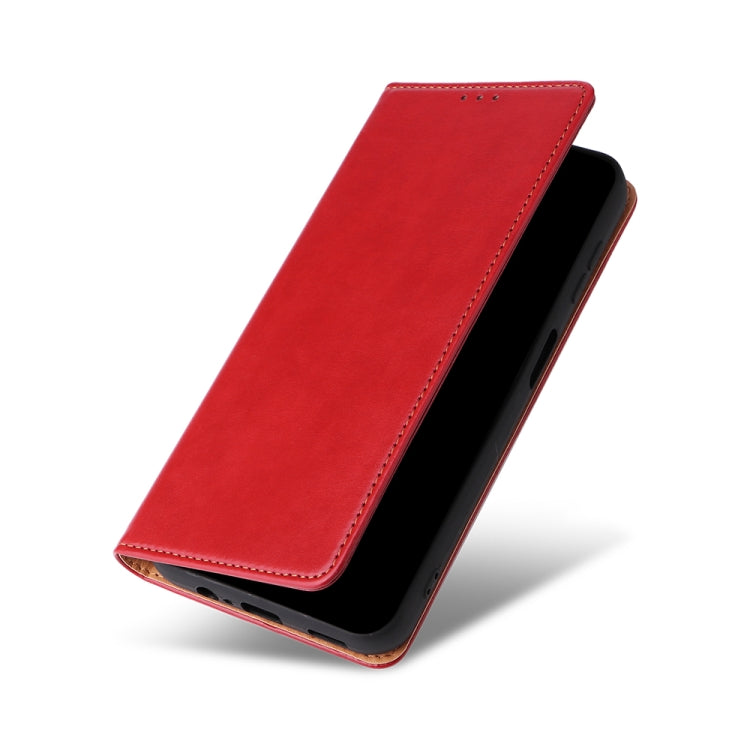 Fierre Shann PU Genuine Leather Texture Leather Phone Case, For Samsung Galaxy A14 5G, For Samsung Galaxy A23, For Samsung Galaxy A34 5G