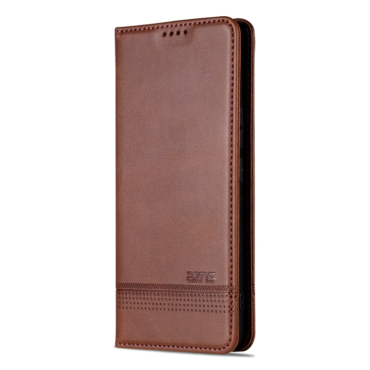 AZNS Magnetic Calf Texture Flip Leather Phone Case, For Honor 80 GT