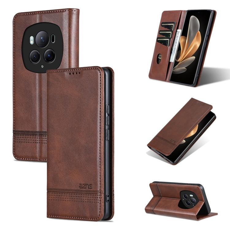 AZNS Magnetic Calf Texture Flip Leather Phone Case, For Honor Play 50/Play 50m 5G, For Honor 200 Lite Global, For Honor Magic6 Pro, For Honor Magic6