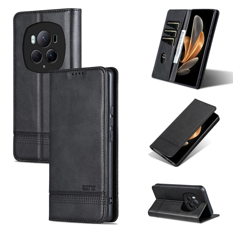 AZNS Magnetic Calf Texture Flip Leather Phone Case, For Honor Play 50/Play 50m 5G, For Honor 200 Lite Global, For Honor Magic6 Pro, For Honor Magic6