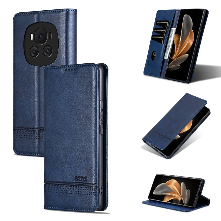 AZNS Magnetic Calf Texture Flip Leather Phone Case, For Honor Play 50/Play 50m 5G, For Honor 200 Lite Global, For Honor Magic6 Pro, For Honor Magic6