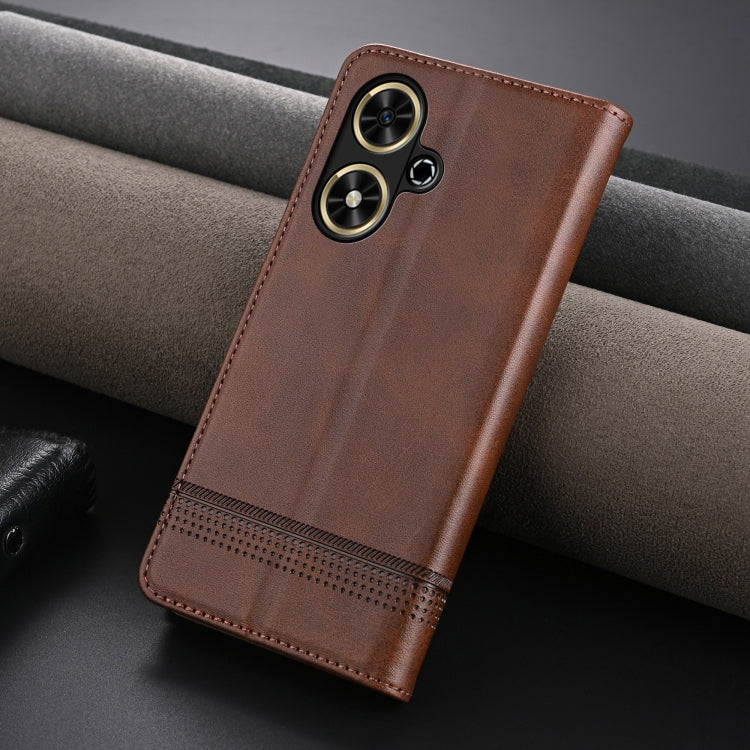 AZNS Magnetic Calf Texture Flip Leather Phone Case, For Honor Play 50/Play 50m 5G, For Honor 200 Lite Global, For Honor Magic6 Pro, For Honor Magic6