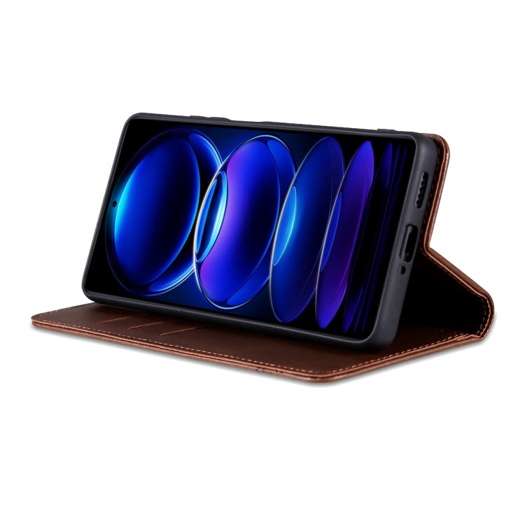 AZNS Magnetic Calf Texture Flip Leather Phone Case, For Honor Play 50/Play 50m 5G, For Honor 200 Lite Global, For Honor Magic6 Pro, For Honor Magic6