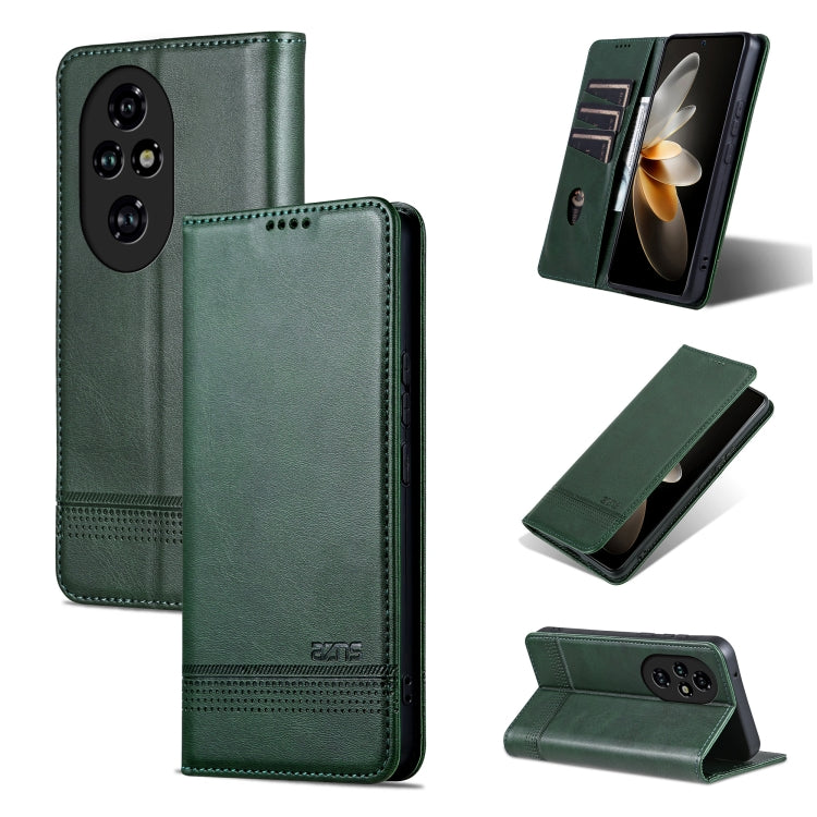 AZNS Magnetic Calf Texture Flip Leather Phone Case, For Honor Play 60 Plus, For Honor X6b, For Honor 200, For Honor 200 Pro