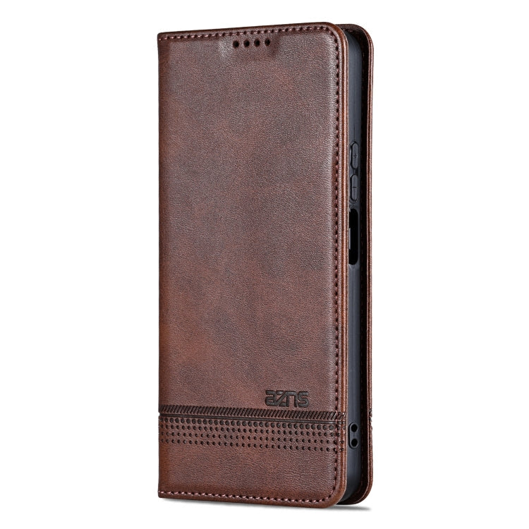 AZNS Magnetic Calf Texture Flip Leather Phone Case, For Honor Play 60 Plus, For Honor X6b, For Honor 200, For Honor 200 Pro