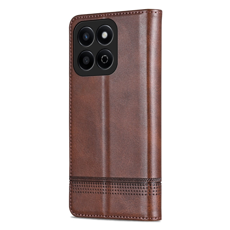 AZNS Magnetic Calf Texture Flip Leather Phone Case, For Honor Play 60 Plus, For Honor X6b, For Honor 200, For Honor 200 Pro