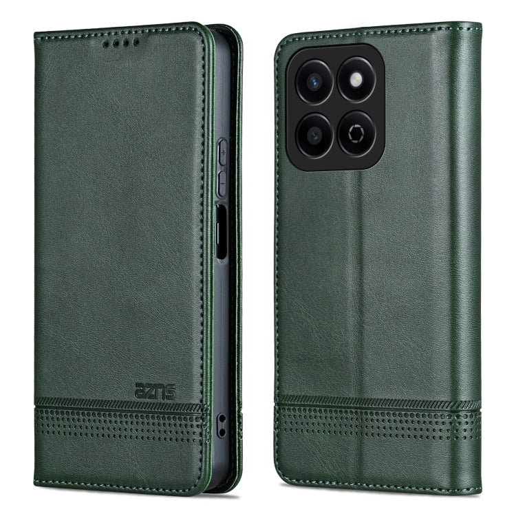 AZNS Magnetic Calf Texture Flip Leather Phone Case, For Honor Play 60 Plus, For Honor X6b, For Honor 200, For Honor 200 Pro